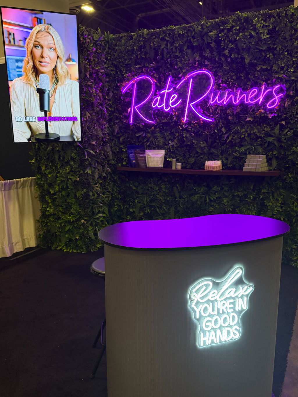 RateRunners booth at Manifest 2026